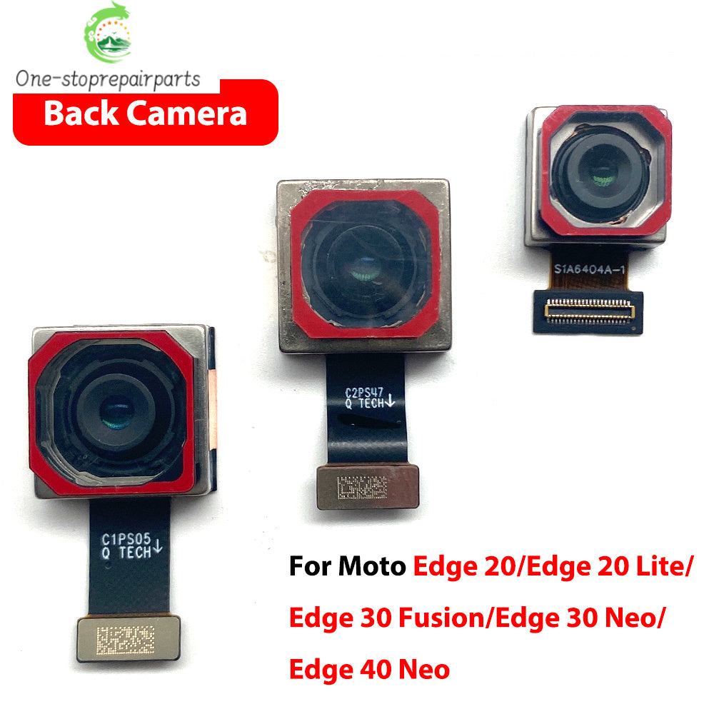 Front Camera Flex Front Back Rear Camera Module Flex Cable For Motorola Moto Edge 20 30 40 50 Neo Fusion Lite Pro Motorola phone repair parts