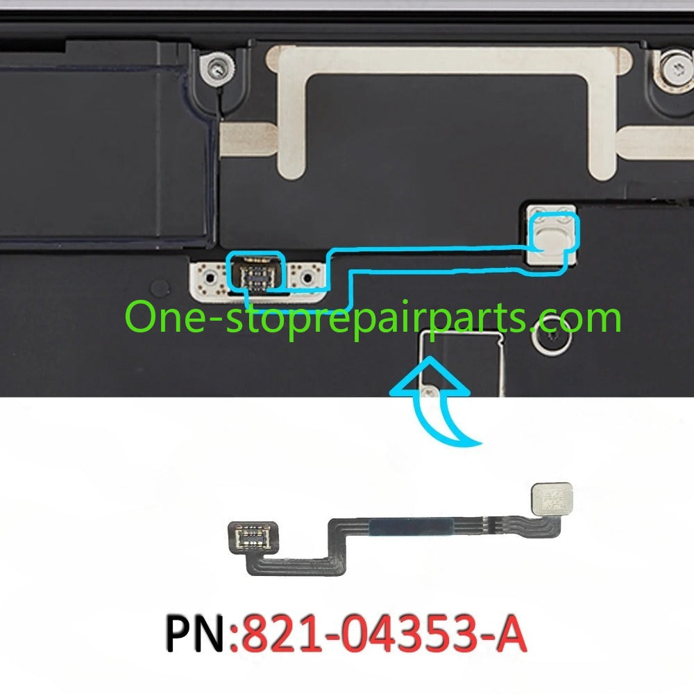 Laptop Right Speaker Flex Cable link Speaker to Logic Board 821-04353-A for Macbook Air 15" A2941 A3114 A3241 A3448 2023-2026 Macbook repair parts