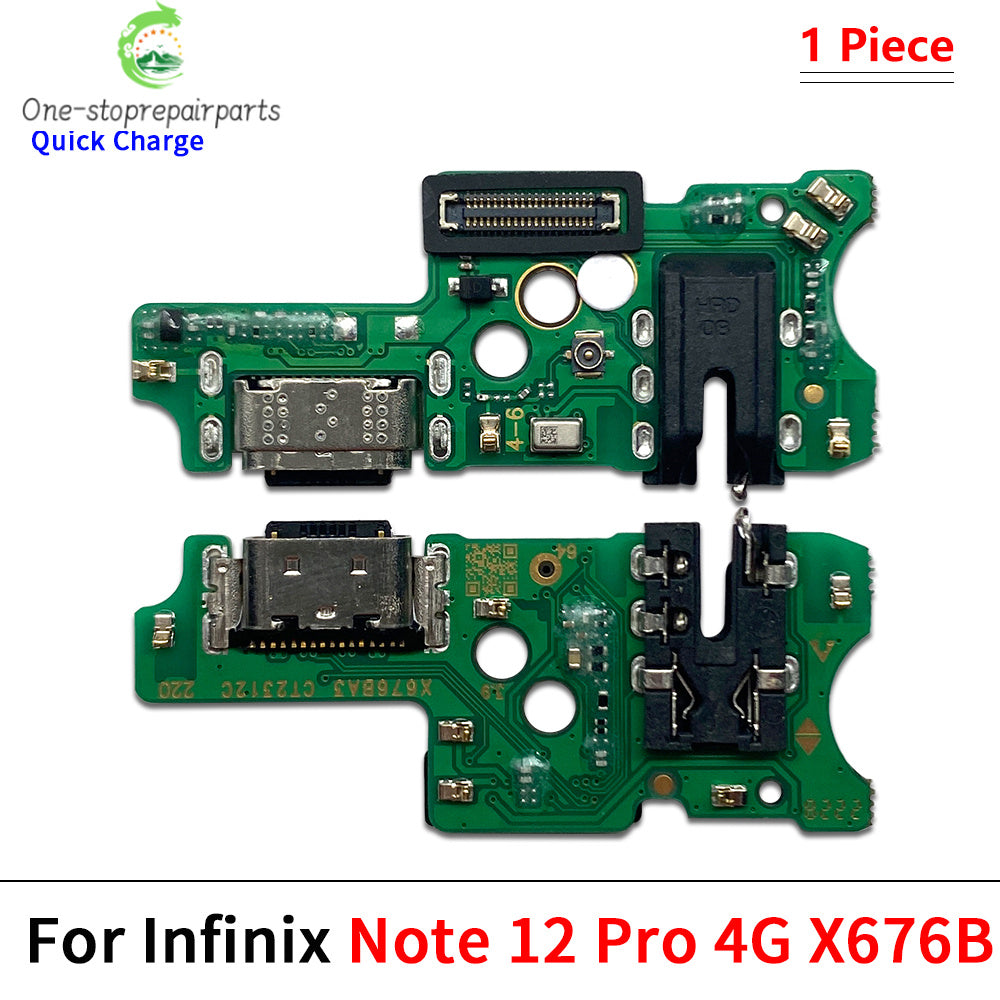 USB Charge Port Dock Connector Charging Board Flex Cable For infinix Note 7 8 8i 12 30 40 Pro 5G Smart 5 6 7 Plus Zero 8 X Pro  infinix phone repair parts