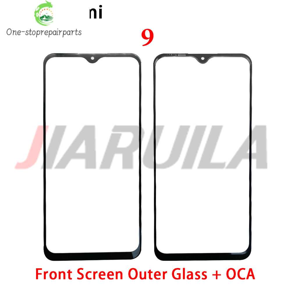 New Front Screen Outer Glass With OCA For Xiaomi Redmi 8 8A 9 9A 9C 9T 10 10A 10C 12 12C 13C 14C A1 A2 A3 Repair Parts  Xiaomi  Xiao mi phone repair parts