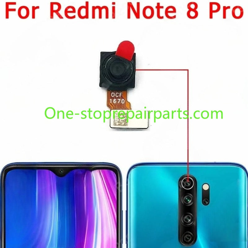 Rear Back Camera Lens For Xiaomi Redmi Note 8 Pro 8T 5 5A 6 7 Camera Module Backside View Xiaomi phone repair parts