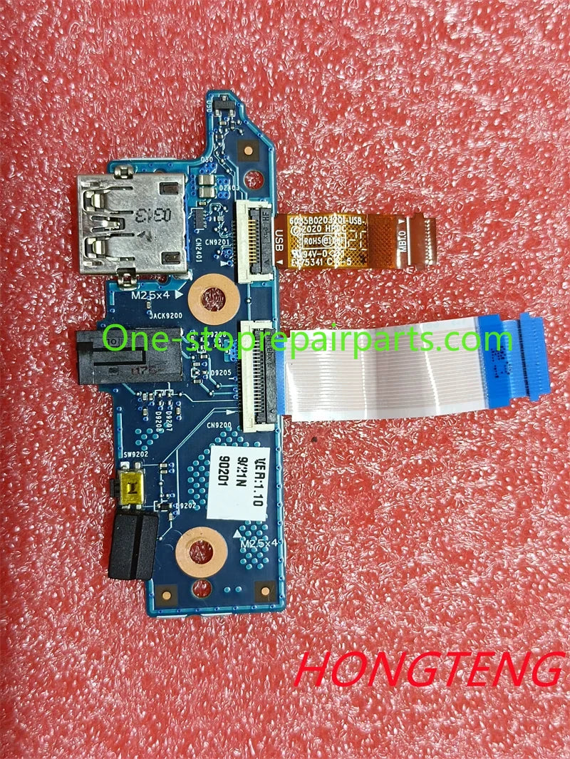 Genuine HP Probook X360 11 G5 EE Audio BD With Cables FOR L84410-001 SPS-AUDIO BD W/RUBBER HP laptop repair parts