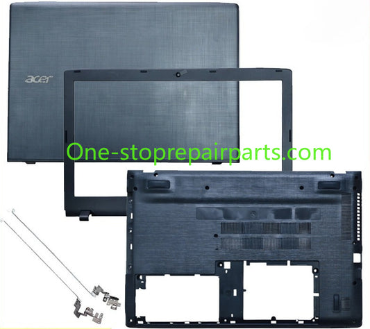 Cover case for Acer Aspire E5-575 E5-575 E5-523 E5-553 TMP259  lcd back housing  top upper palmresr case bottom hinge bezel frame shell cover