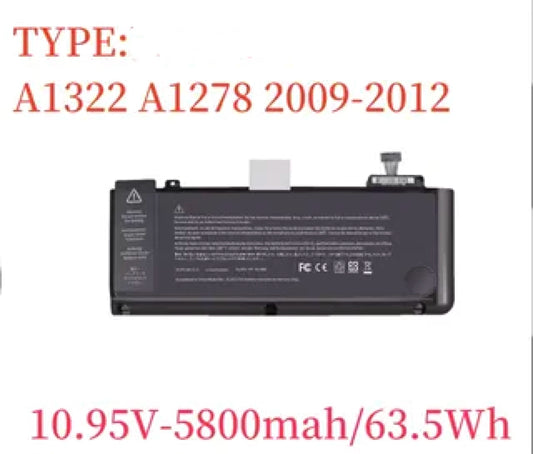 Applicable to apple apple laptop a1322 battery macbook pro13 inch A1278 battery