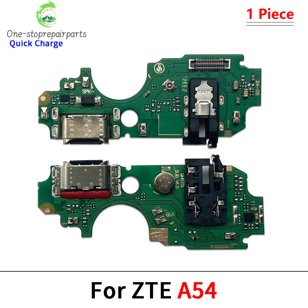 Dock Connector USB Charger Charging Board Port Flex Cable For ZTE A33s A34 A35 A55 A51 A52 A53 A54 A71 A72 A73 A75 A36 A56 4G 5G ZTE phone repair parts