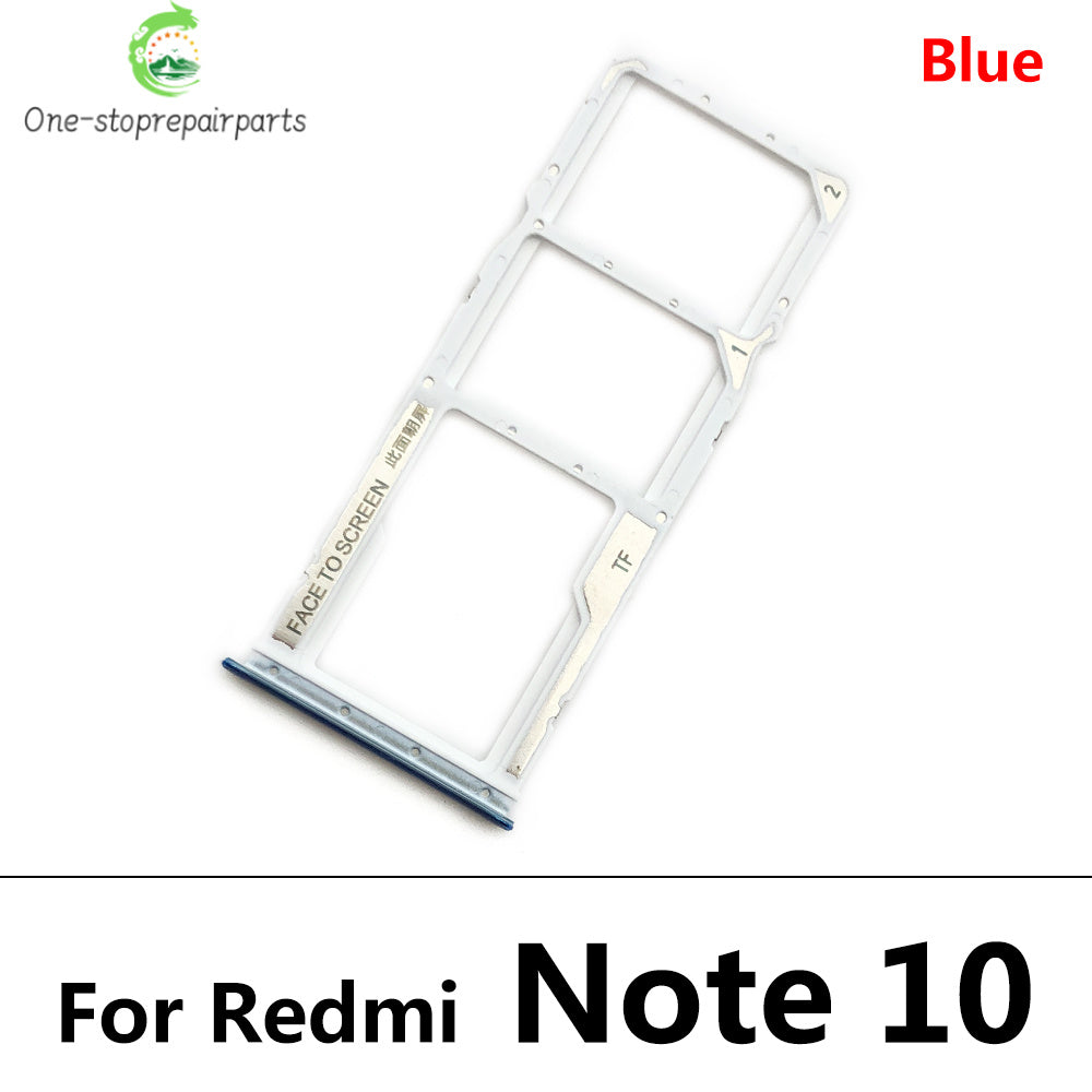 New SIM Card Tray Slot Holder For Xiaomi Redmi Note 7 9 9s 10 Pro Replacement Parts  Xiaomi  Xiao mi phone repair parts