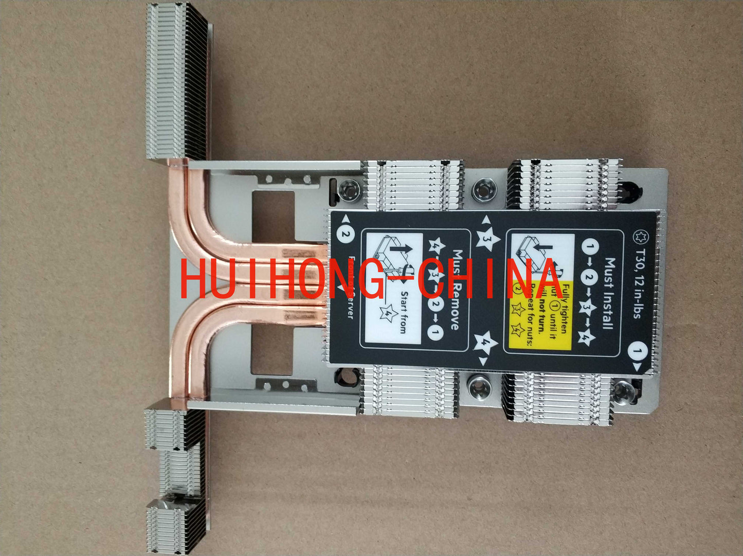 Servicer HP HPE DL360G10 High Performance Radiator 873590-001, 867651-001, 872453-001