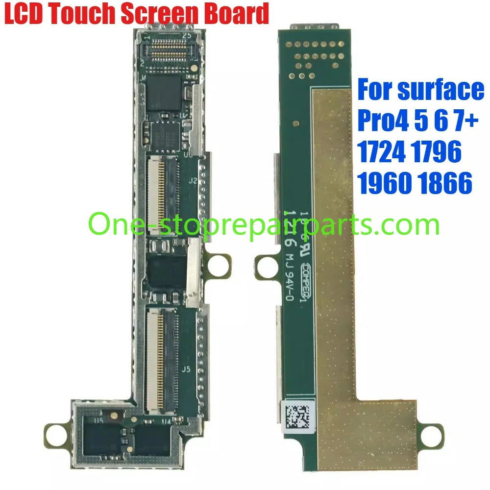 LCD Display panel screen Touch Screen Board for Microsoft surface Pro4 5 6 7+ 1724 1796 1960 1866 touchpad touch screen main control board Microsoft surface laptop repair parts