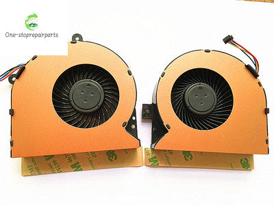 New Original Cpu Gpu Cooling Fan For ASUS ROG G752 G752V G752VY G752VT DFS200405BI0T FHCV DFS201005BI0T FHCW ASUS laptop repair parts