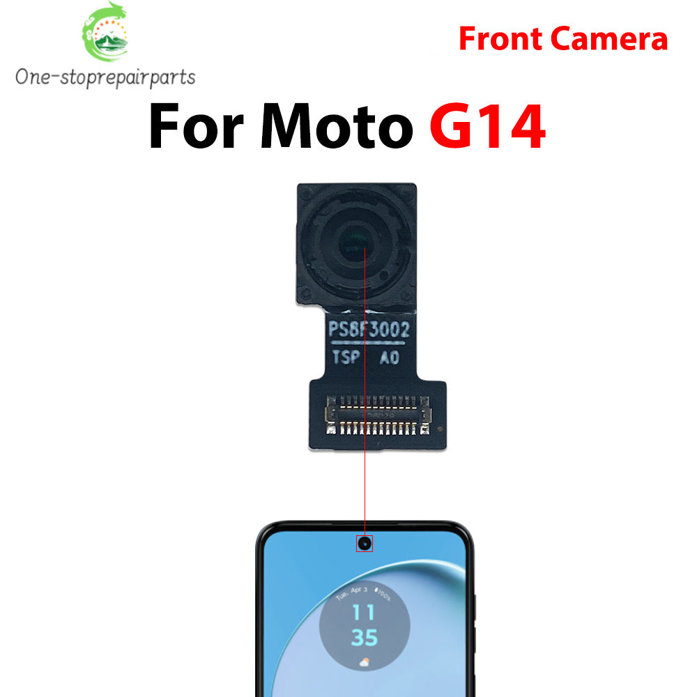 Back Rear Camera Big Main Camera Front Camera Flex Cable For Motorola Moto G22 G32 G62 G13 G23 G73 G14 G24 G55 G34 G84 G35 5G Motorola phone repair parts