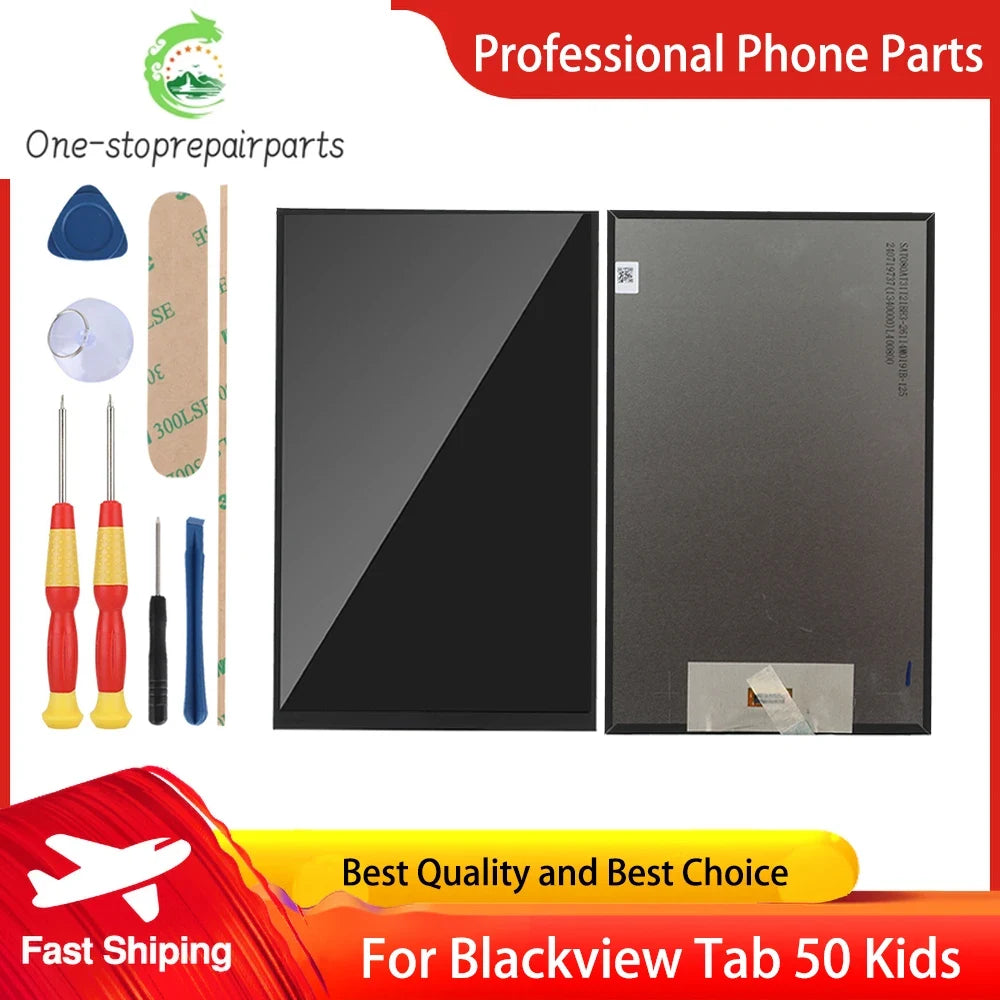 For Blackview Tab 5 Tab 50 WIFI Tab 50 Kids LCD Display Touch Screen Digitizer With Frame Assembly Replacement Free Tools Blackview phone repair parts