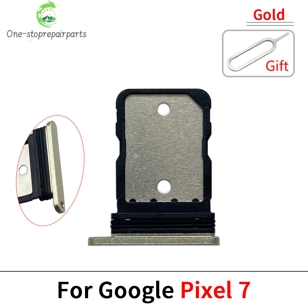 SIM Card Slot SD Card Tray Holder Adapter For Google Pixel 7 / Pixel 7 Pro / Pixel 7A / Pixel 8 / Pixel 8 Pro / Pixel 8A Google Pixel phone repair parts