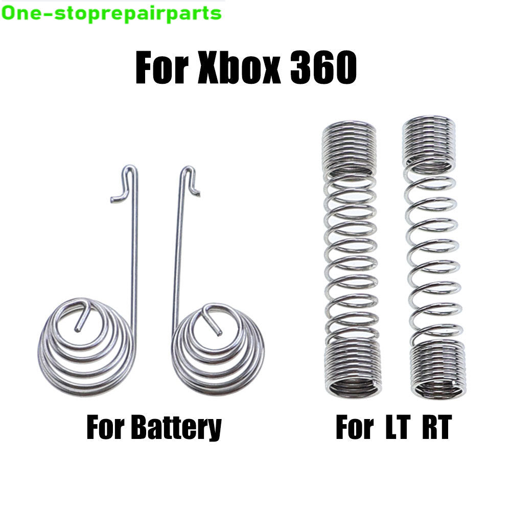 5Set For Xbox 360 XBOX360 Wireless Game Controller L R Left Right Battery Trigger Spring RT LT Handle Springs Repair Kit Game console repair parts