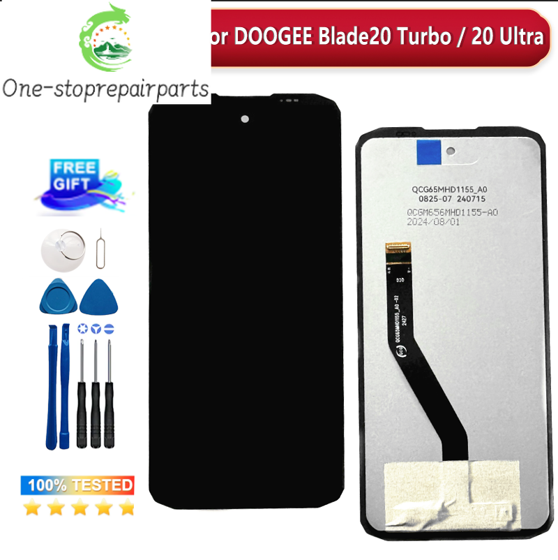 New Original For DOOGEE Blade 20Pro Blade20 Ultra Blade20 Turbo Blade20 Play Blade20 LCD display+touch screen sensor replacement Doogee phone repair parts