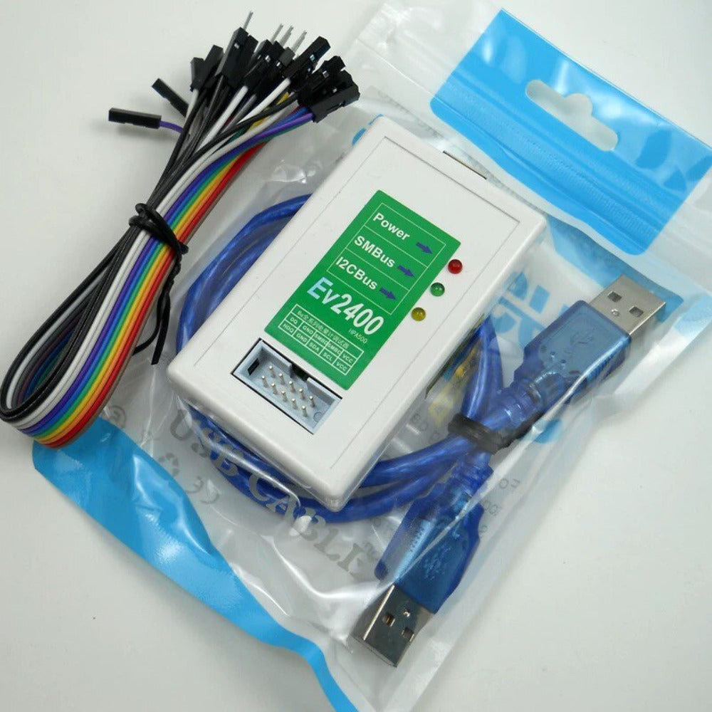 EV2400 battery repair unlocking communication bqstudio battery meter chip programming tool replacement ev2300 repair tools