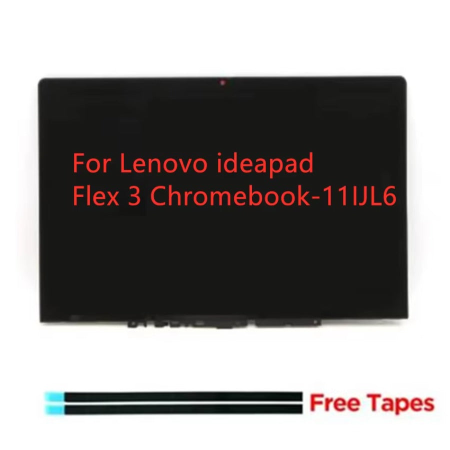 11.6",HD,IPS Original A+ For Lenovo ideapad Flex 3 Chromebook-11IJL6 82N3 Screen LCD Display Matrix Panel Assembly 11.6" 5D10S39714 Lenovo laptop repair parts