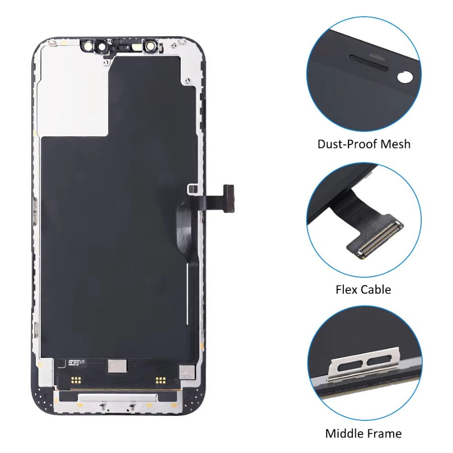 AAA+ OLED For iPhone X XR XS Max LCD Display 11 Pro Max 12 Pro 13mini Digitzer Assembly For iPhone 13 Pro Max LCD Touch Screen iPhone phone repair parts