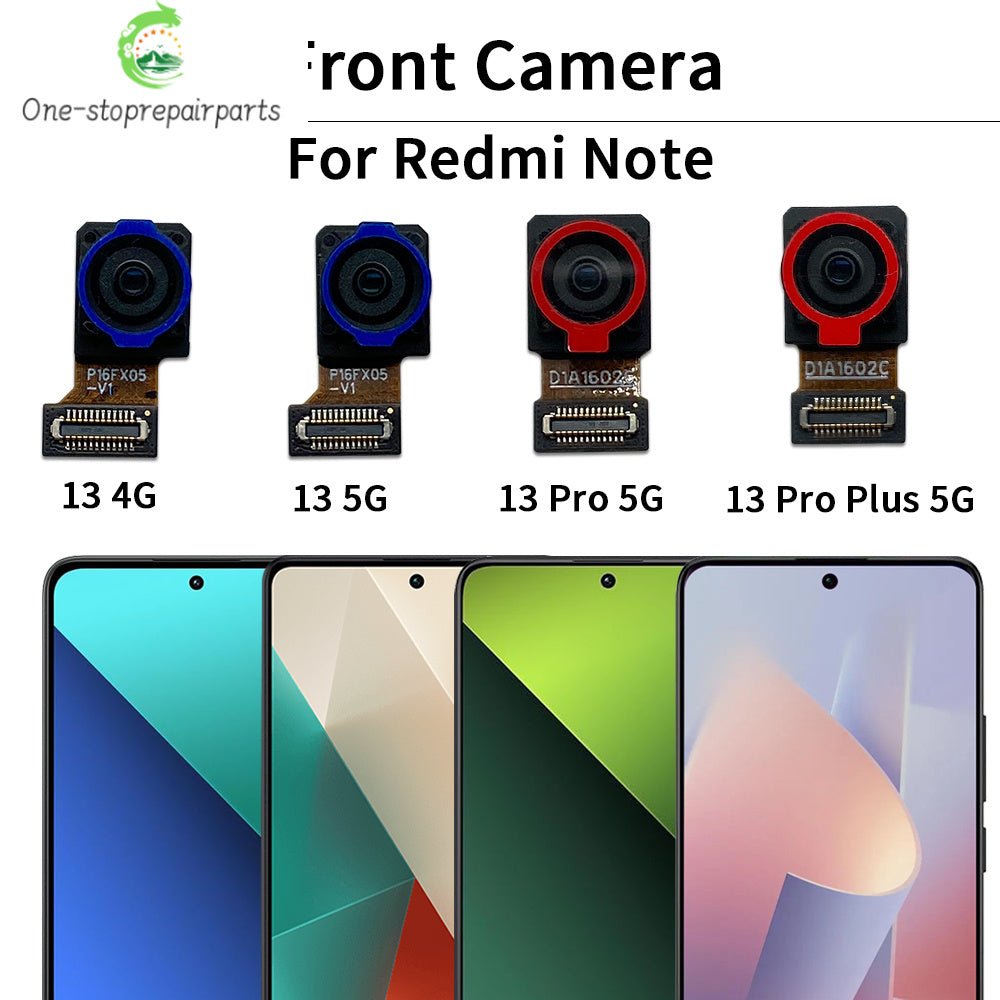 Front Camera Flex Back Rear Camera Module Flex Cable For Xiaomi Redmi Note 13 Pro Plus 4G 5G Xiaomi  Xiao mi phone repair parts