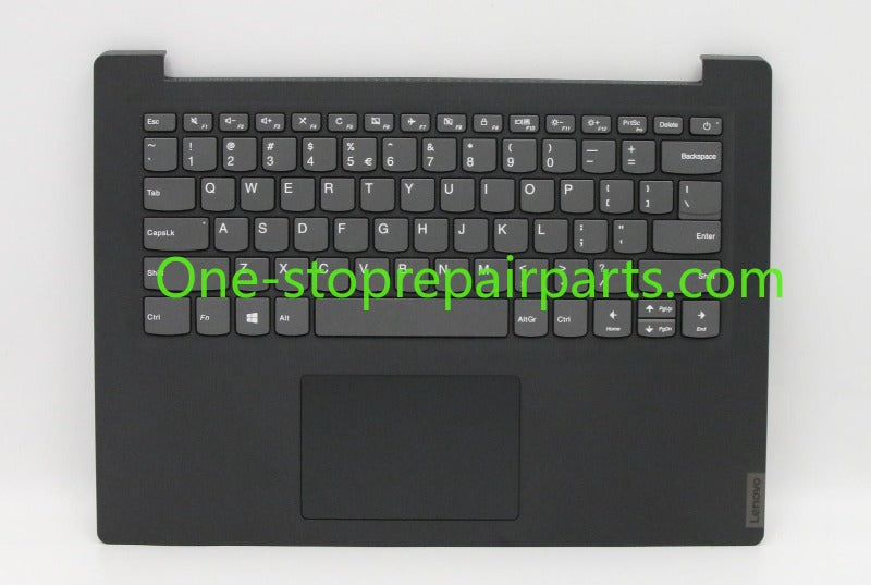 Palmrest upper case with US layout keyboard assembly for Lenovo IdeaPad S145-14API S145-14AST S145-14IWL S145-14IGM S145-14IKB S145-14IIL C-Cover Palmrest keyboard touchpad assembly 5CB0S17125 5CB0S17065 5CB0S17035 5CB0S17034 Lenovo laptop repair par