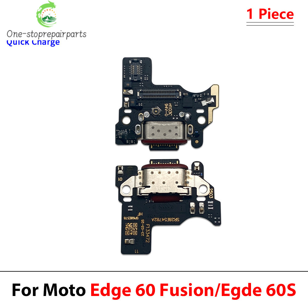 Dock Connector USB Charger Charging Port Micro Board Flex Cable For Motorola Moto Edge 40 50 60 Neo Pro Fusion Ultra Stylus Motorola phone repair parts