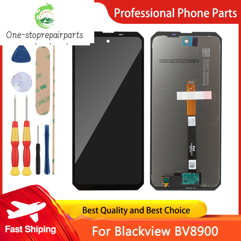 Original LCD Display For Blackview BV8900 Pro Touch Screen Digitizer Assembly Replacement Display LCD + Tools Blackview phone repair parts