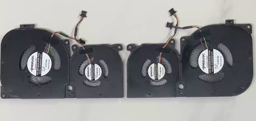 Laptop CPU Cooling Fan for Gigabyte 16 BKF KSB0705 PLB06006S05HH PLB08008S12HH X5L AERO17 RP77 RP75W fan Gigabyte laptop repair parts