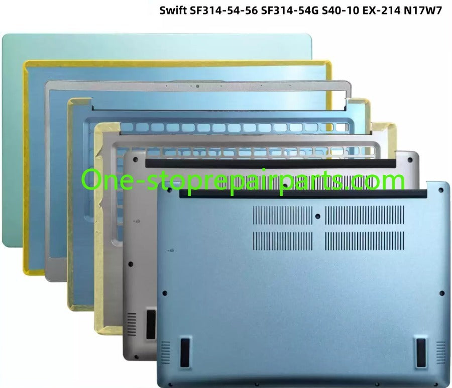Cover case for Acer Swift 3 SF114-32 SF314-54 -54G-56-41  SF314-56 S40-10 EX-214 N17W7  lcd back housing bezel upper topcase palmrest keyboard lower bottom hinge cover Acer laptop repair parts