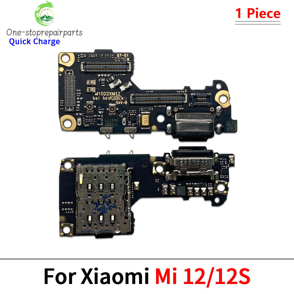 New USB Charging Port Dock Charger Plug Connector Board Flex Cable For Xiaomi Mi 10 10T 11 11T 12 12T 13 13T 14 Pro Lite  Xiaomi  Xiao mi phone repair parts
