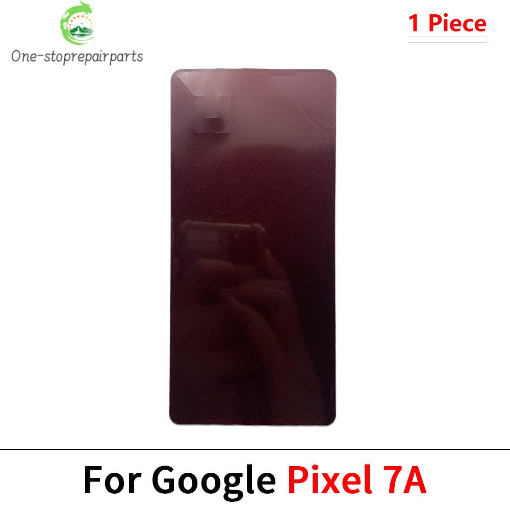 10Pcs/Lot, New LCD Screen Adhesive Tape And Back Cover Frame Sticker LCD Screen Adhesive For Google 5 6 6A 7 7A Pro Google Pixel phone repair parts