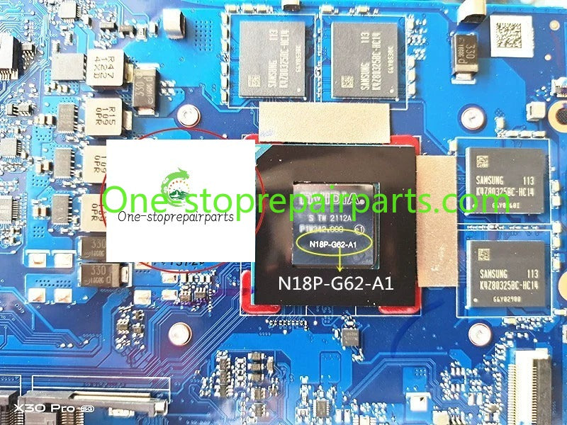 Motherboard for For HP Omen 15-EN TPN-Q238 L99865-601 M15483 DAG3EDMB8D0 GTX1650Ti 4GB R7-4800H main system board