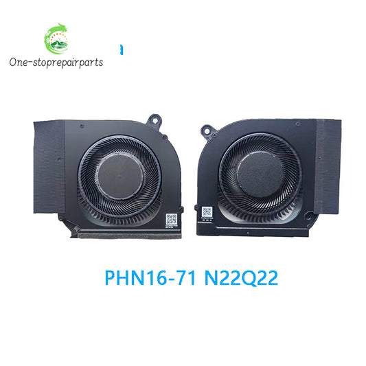 New ORIGINAL Laptop Cpu GPU Cooling Fan FOR ACER Predator Helios Neo 16 PHN16-71-5606 N22Q22 2023 PHN16-71/72 PHN18 N23C12