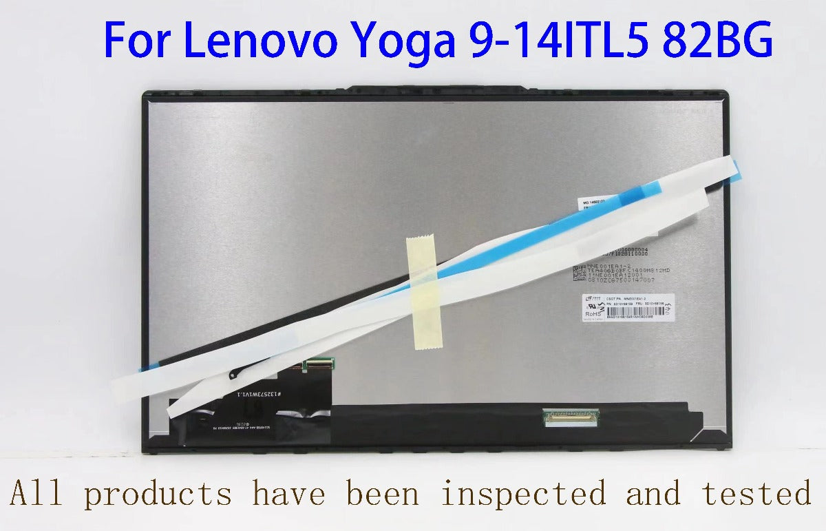 14 Inch Touch Screen For Lenovo Yoga 9-14ITL5 82BG LCD Touch Digitizer Assembly FHD UHD SD10Y68159 Lenovo laptop repair parts