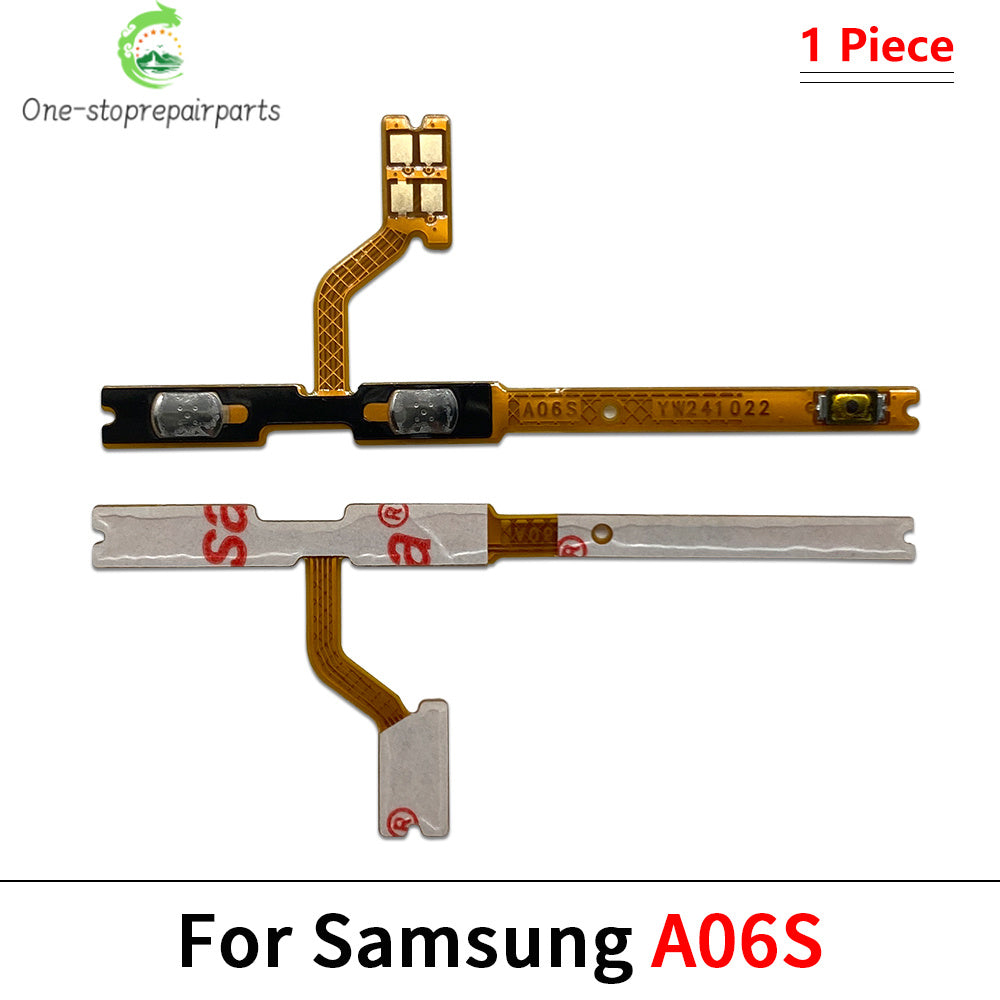New For Samsung A06 A06s A16 A26 A36 A56 A07 A17 A37 4G 5G Volume Button Power Switch On Off Button Flex Cable Samsung phone repair parts
