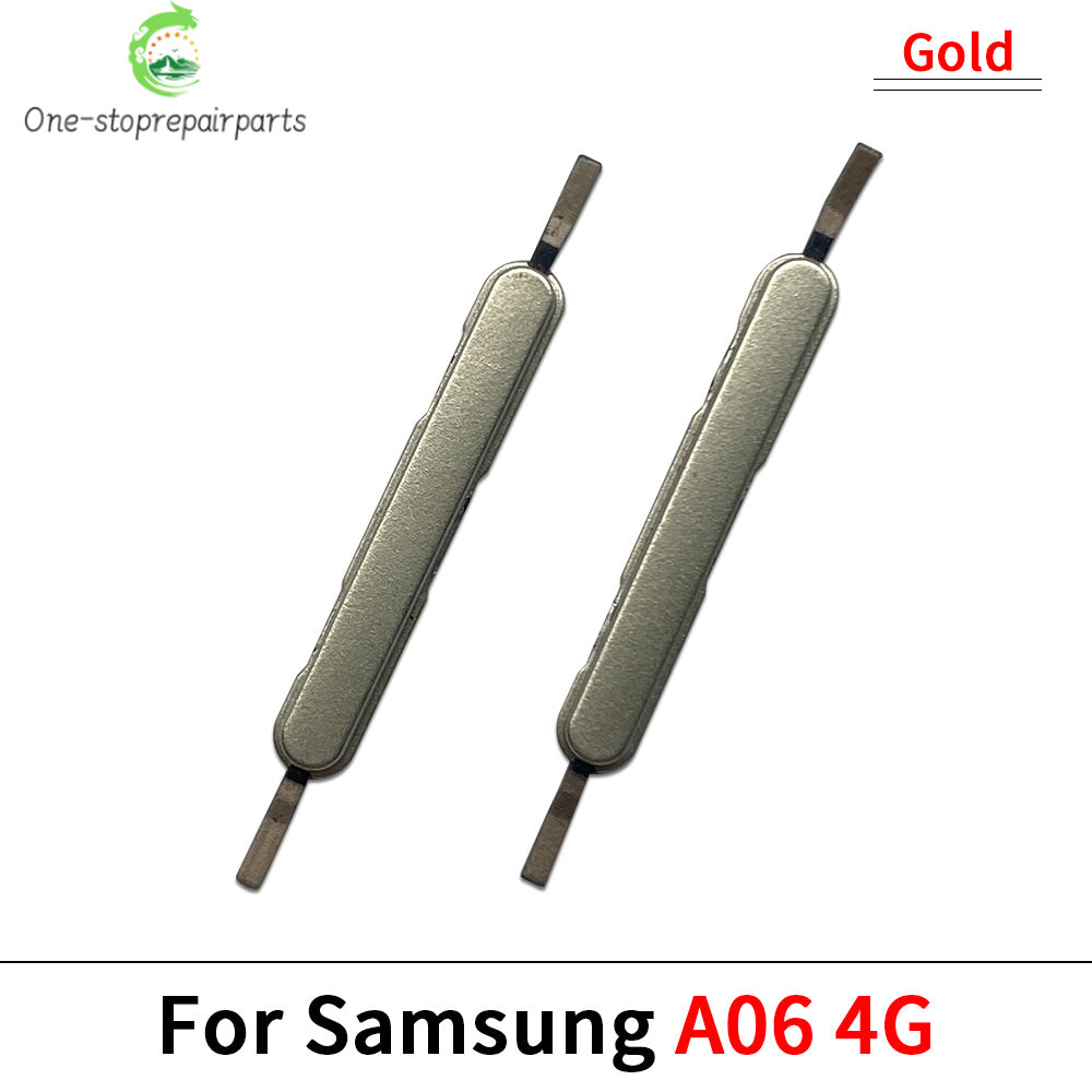 10Pcs, Power Button Volume Side Button For Samsung A06 A16 A26 A36 4G 5G Replacement Parts Samsung phone repair parts