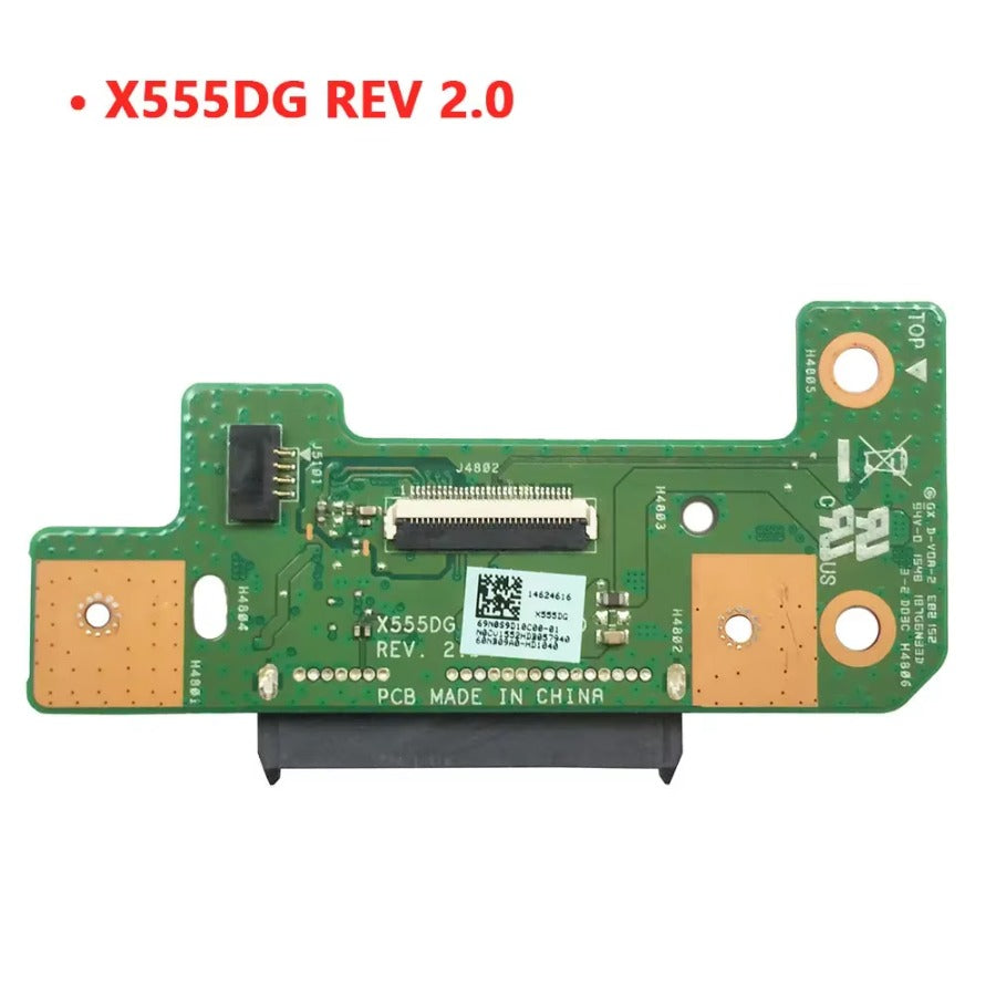 For ASUS X555 X555L X555LD X555LP X555UJ VM590L Y583L W509L W519 F555L A555 X555S Laptop SATA HDD SSD hard drive interface board ASUS laptop repair parts
