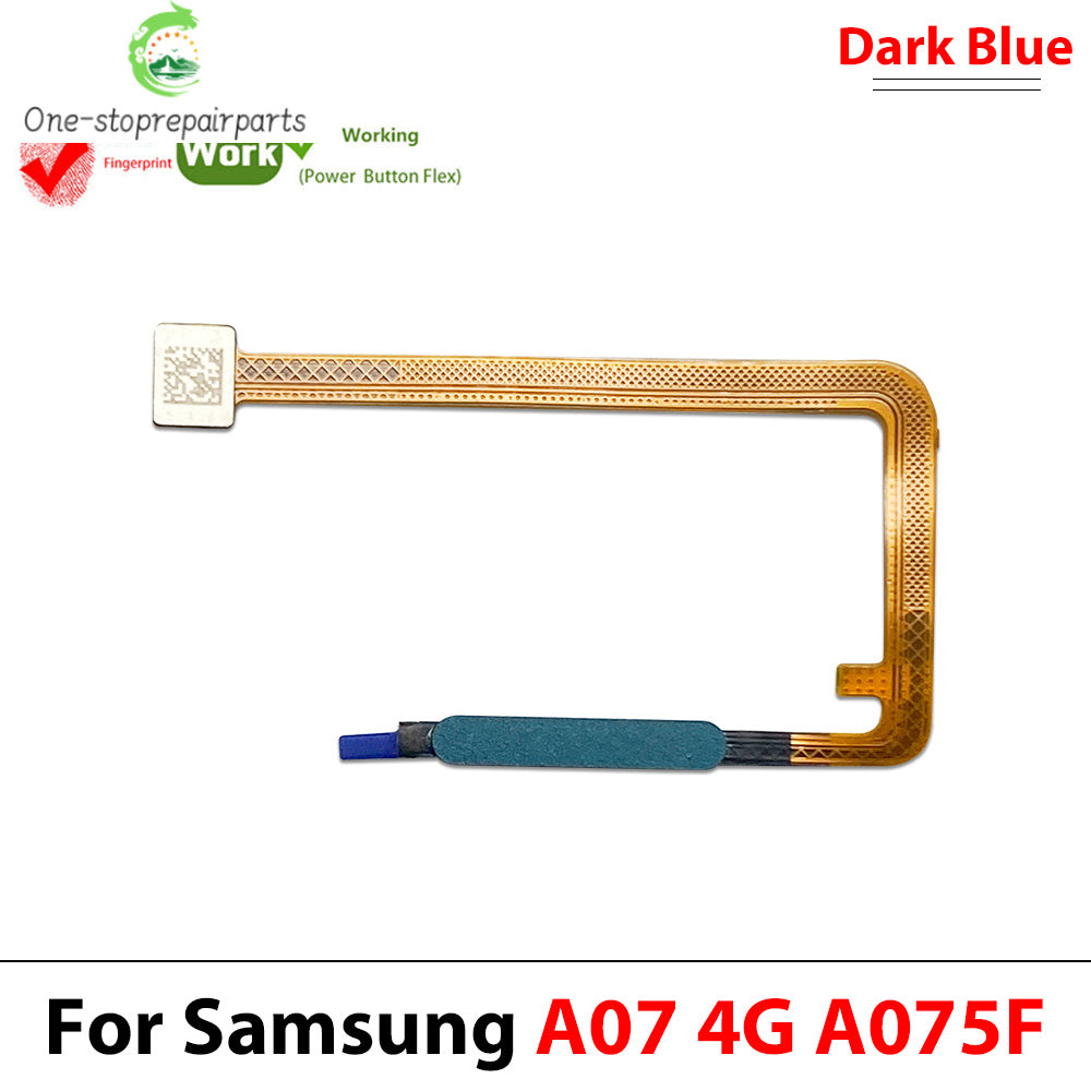 Home Button FingerPrint Touch ID Sensor Flex Cable Ribbon For Samsung A06 A16 A26 A07 A17 4G 5G Replacement Parts Samsung phone repair parts