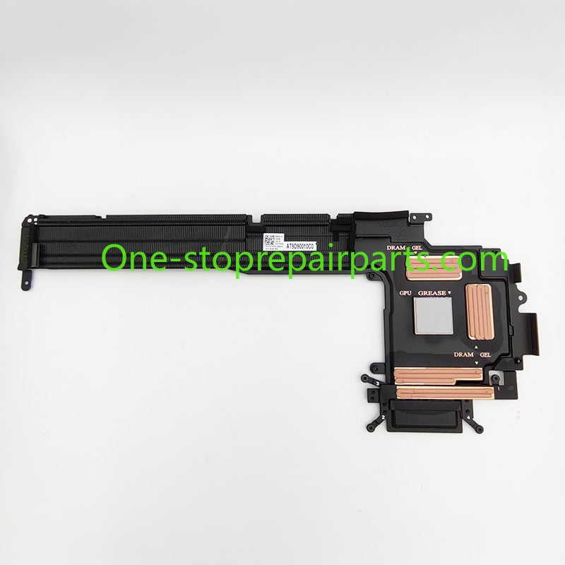 Laptop CPU GPU cooling fan thermal heatsink with circular fan For DELLPro Max 16 Plus MB16250 Precision 7690 0CHM9R 0WDXF1 0W7WHG 0W7WHG 0M87VT 0M87VT UMA cooling systems heat sink module Dell laptop repair parts