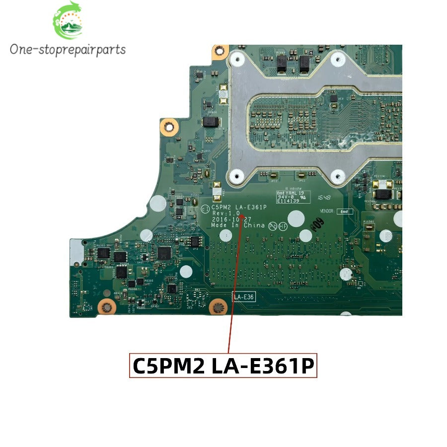 C5PM2 LA-E361P For Acer Aspire VX5-591 VX5-591G Motherboard With i5-7300HQ i7-7700HQ CPU GTX1050 GTX1050Ti 2G/4G-GPU NBGM211002 Acer laptop repair parts
