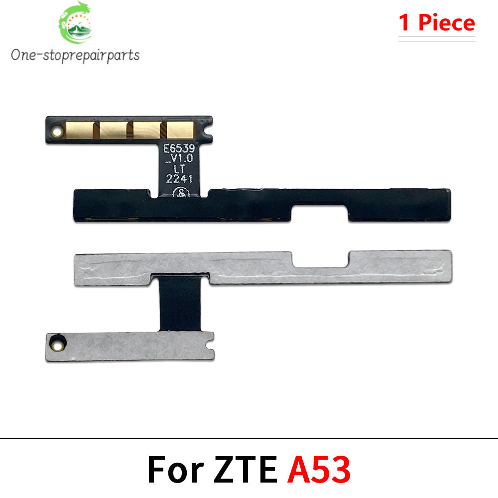 Volume Button Power Switch On Off Button Flex Cable For ZTE A33s A34 A51 A52 A53 A54 A71 A72 A73 Pro 4G 5G 2022 ZTE phone repair parts