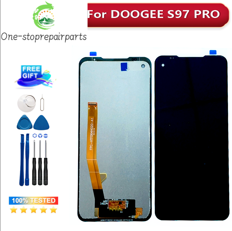 Original LCD Screen For Doogee S97 Pro LCD Display Touch Screen Digitzer Assembly LCD Screen Replacement Doogee phone repair parts