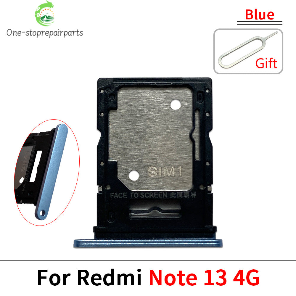 New For Xiaomi Redmi Note 13 Pro Plus 4G 5G SIM Card Tray Slot Holder Adapter Accessories  Xiaomi  Xiao mi phone repair parts