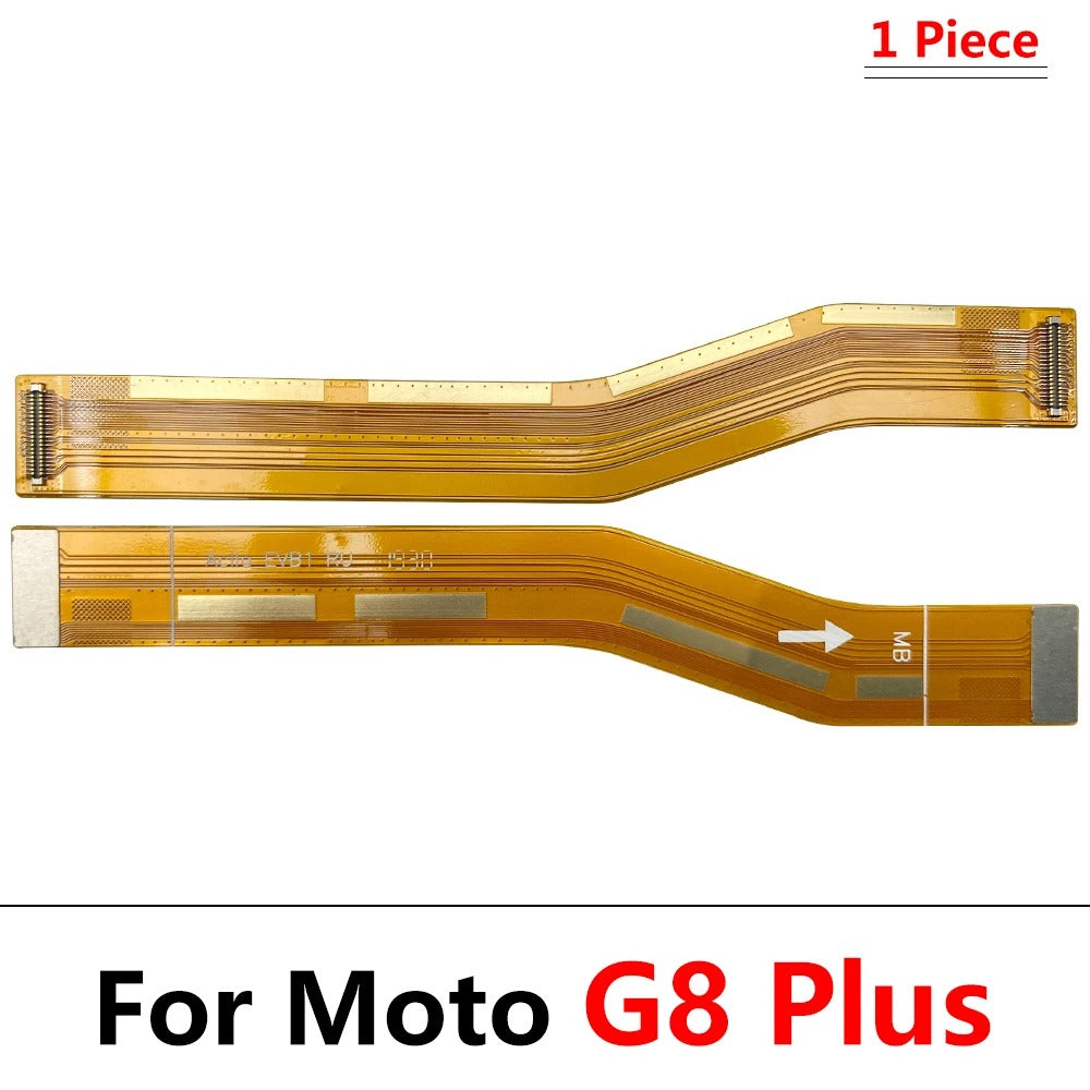 28Pcs，Main Board Mainboard Connector Flex Cable For Motorola Moto G7 G8 G9 Plus Play Power One Hyper Macro Fusion Vision Motorola phone repair parts