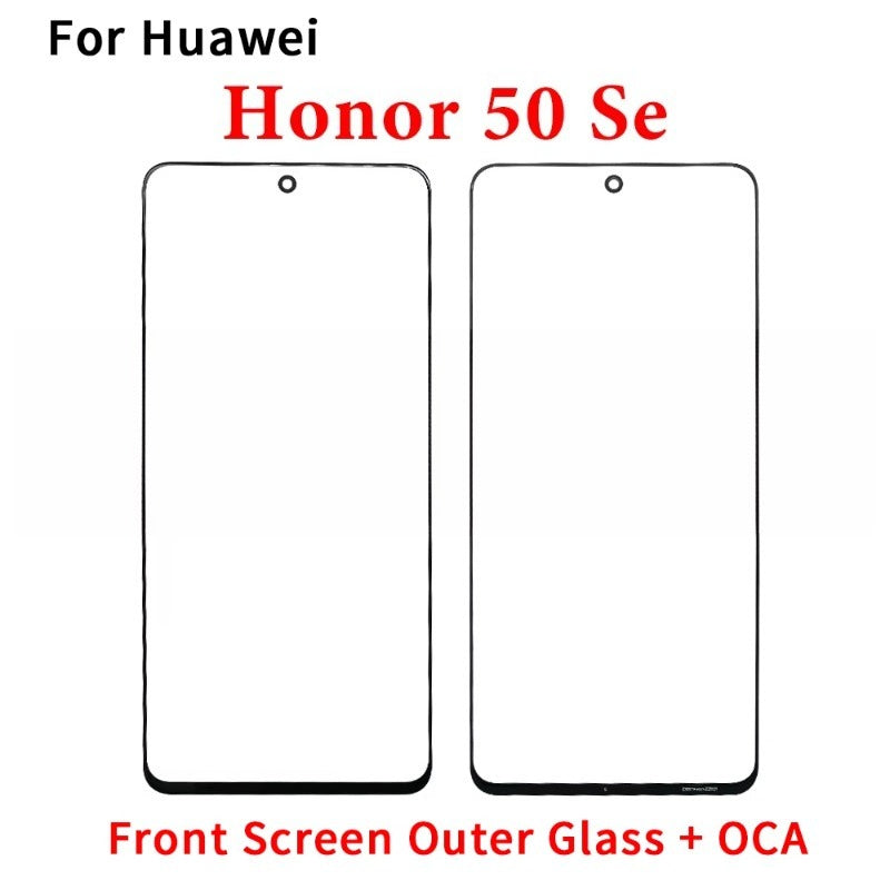 New Front Screen Outer Glass With OCA For Huawei Magic 5 6 Pro Lite / Honor 50 60 Pro SE Lite Huawei phone repair parts