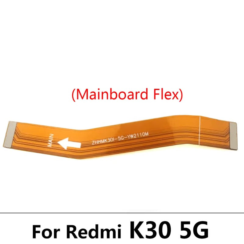 New For Xiaomi Redmi K30 4G 5G USB Charger Charging Dock Port Connector Flex Cable With Main Mainboard Flex Cable Xiaomi  Xiao mi phone repair parts