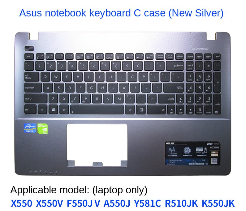 (Shipping fee not include)  X550 ASUS X550V F550J V A550J Y581C R510JK K550JK keyboard Topcase