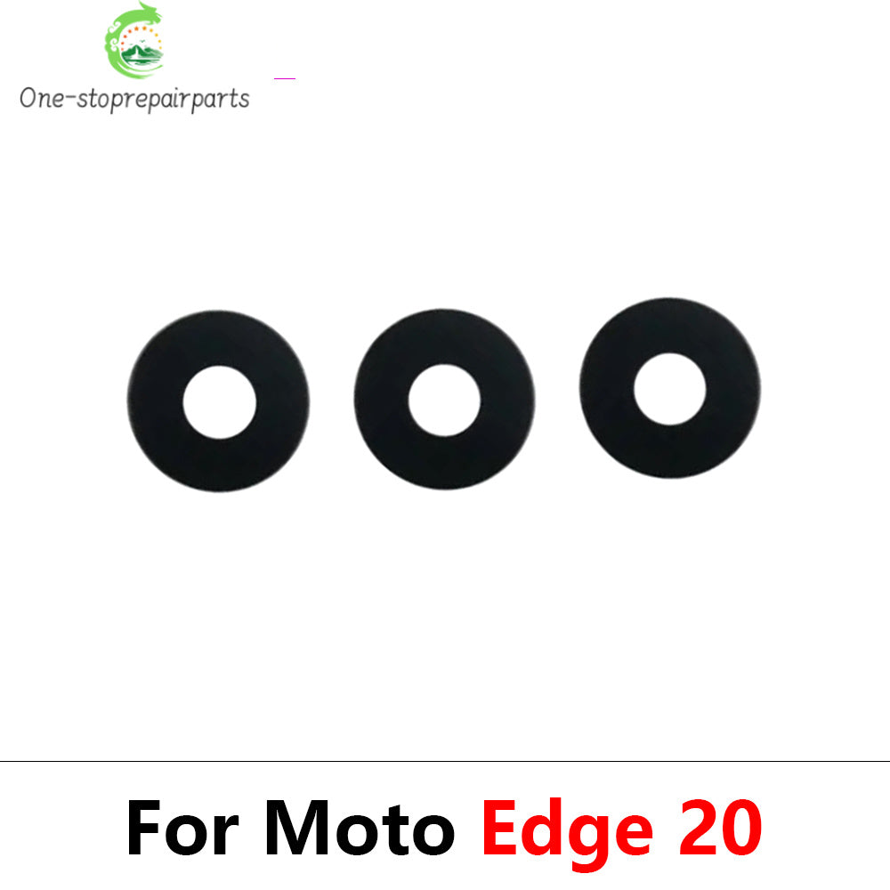 New Camera Glass Lens Back Rear Camera Glass Lens with Ahesive Sticker For Motorola Moto Edge 20 30 40 Pro Lite Neo Fusion Motorola phone repair parts
