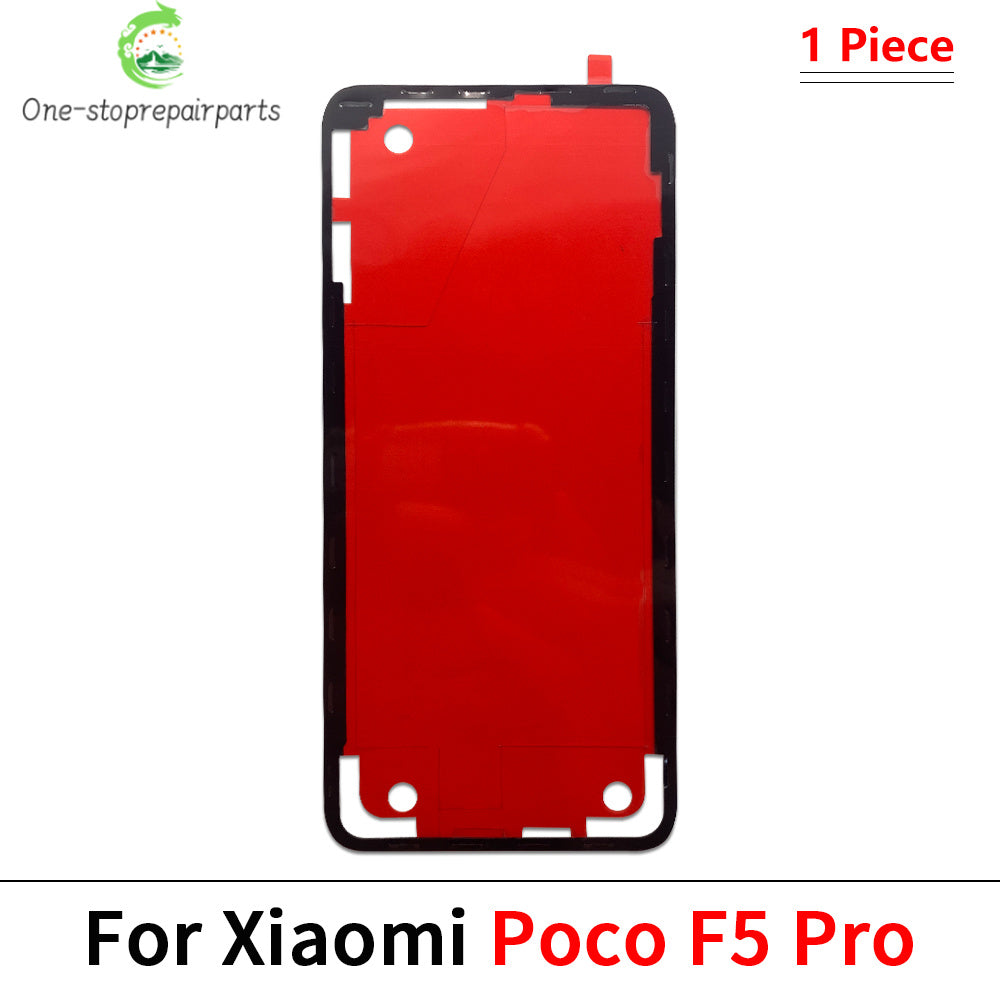 New For XIaomi Poco F3 F4 F5 M4 X3 X4 X5 X6 Pro GT 4G 5G Adhesive Sticker Back Housing Battery Cover Glue Tape  Xiaomi  Xiao mi phone repair parts