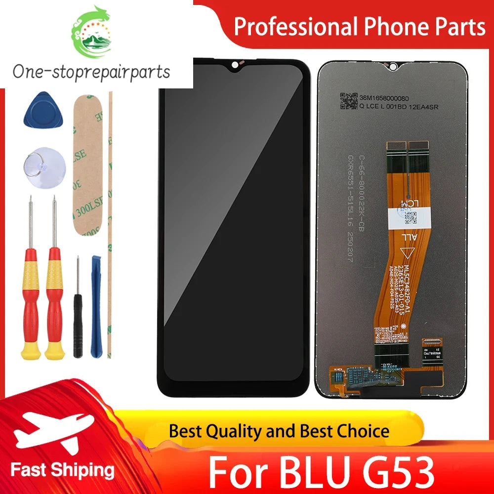 New Original Touch Screen For BLU G53 LCD Display Digitizer Replacement Parts Free Disassemble Tools Other Brand Phone repair parts