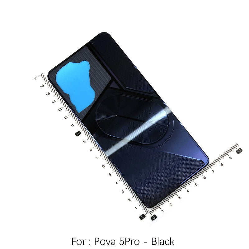 Battery back housing cover for Tecno Pova 5 5G Pova3 Pova4 LG7n 5Pro back case Phone case back cover