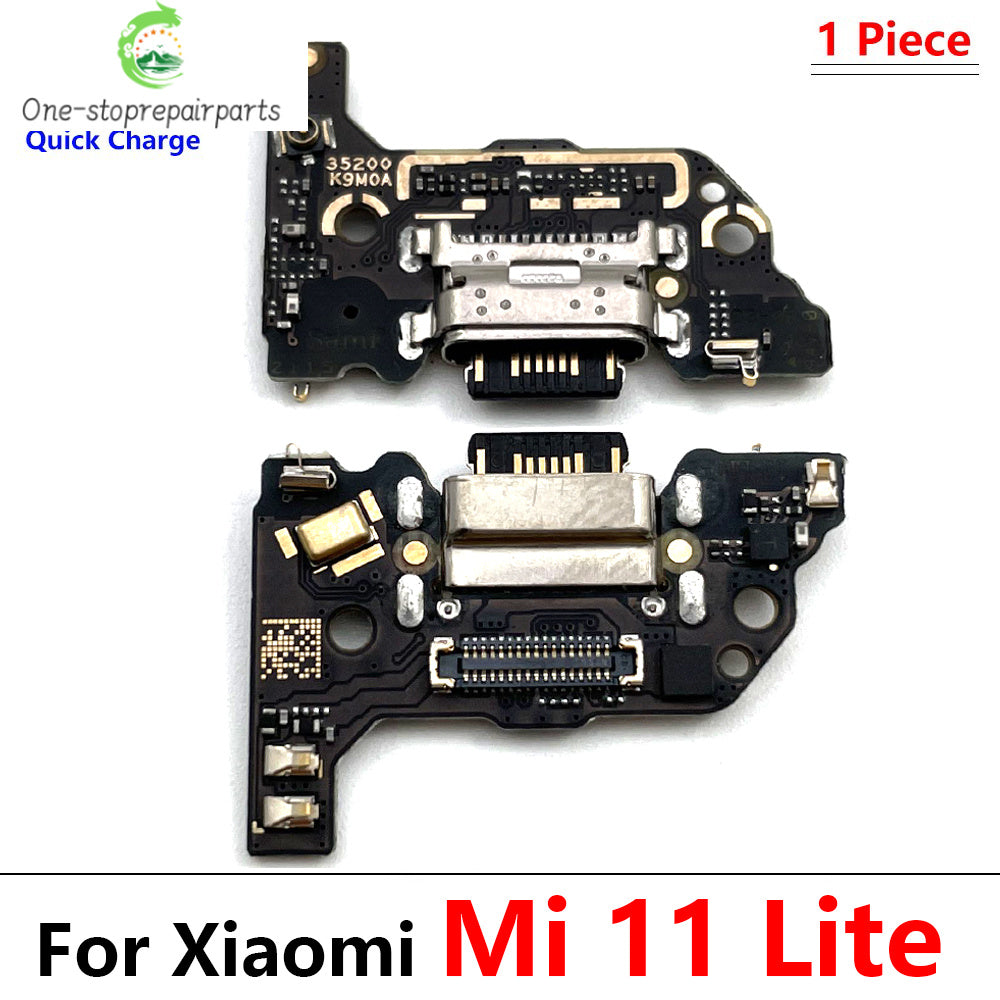 Dock Connector USB Charger Charging Port Flex Cable Board For Xiaomi Mi 10T 9T 10 11T Pro Mi10T 12T Pro Mi 11 A1 A2 Lite 8 9 SE Xiaomi  Xiao mi phone repair parts